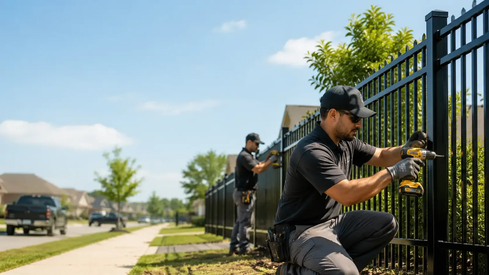 Metal Fence Installation in Davis City, IA